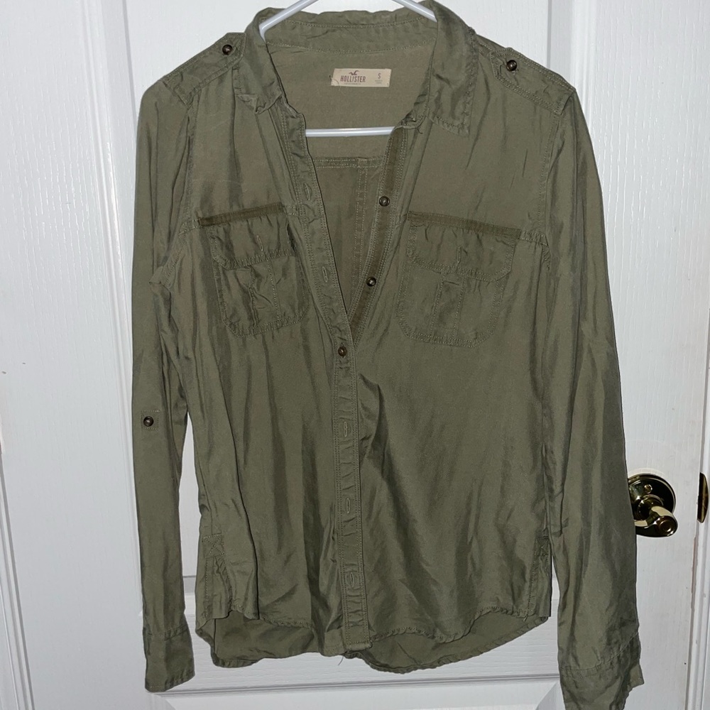 Hollister Long Sleeve Button Down